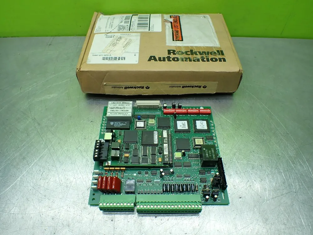Allenbradley Drive Input Output Board W 1336tlm1en51 Language Module
