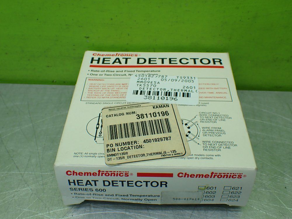 Chemetronics Heat Detector