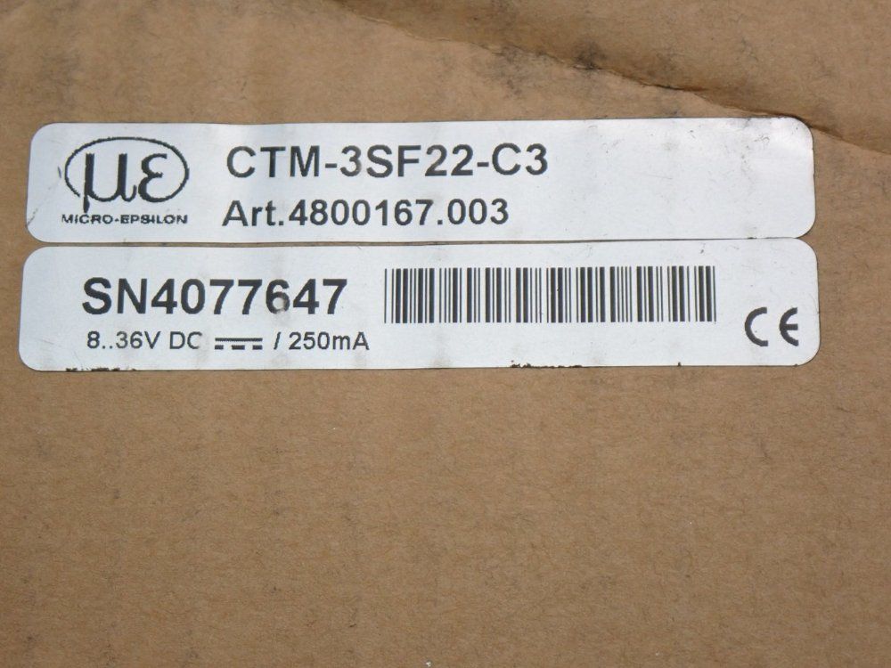 Microepsilon Temperature Sensor