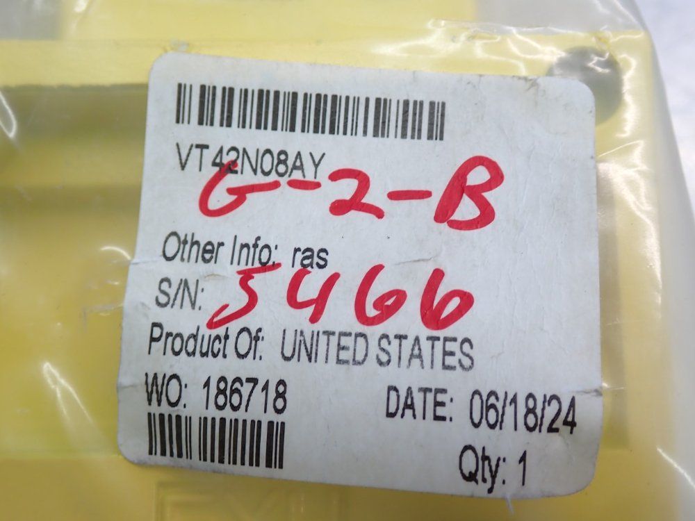 Numatics Sol-start Quick Exhaust Lockout Valve - Vt42n08ay