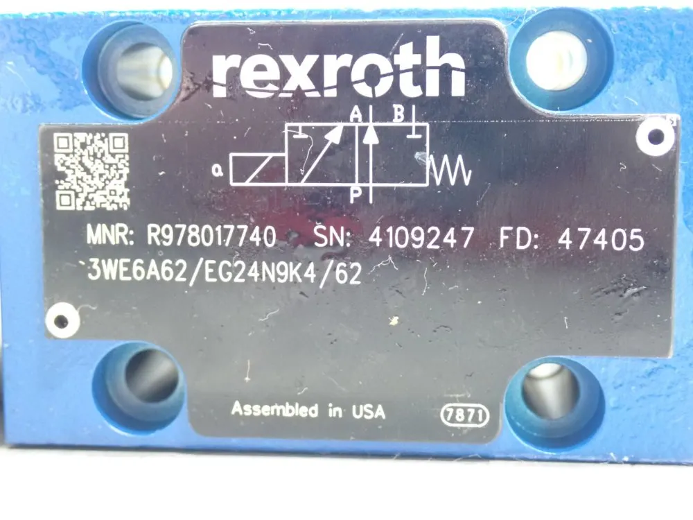 Rexroth Hydraulic Directional Control Valve - R978017740