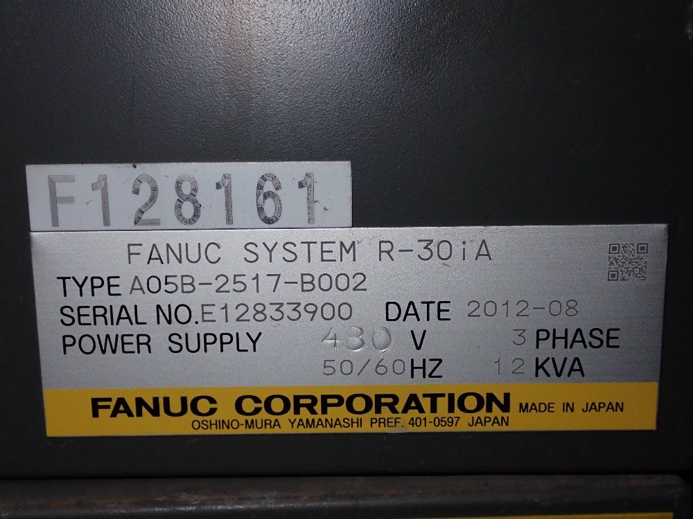 Fanuc Robotics 2012 Fanuc R30ia Robot Controller