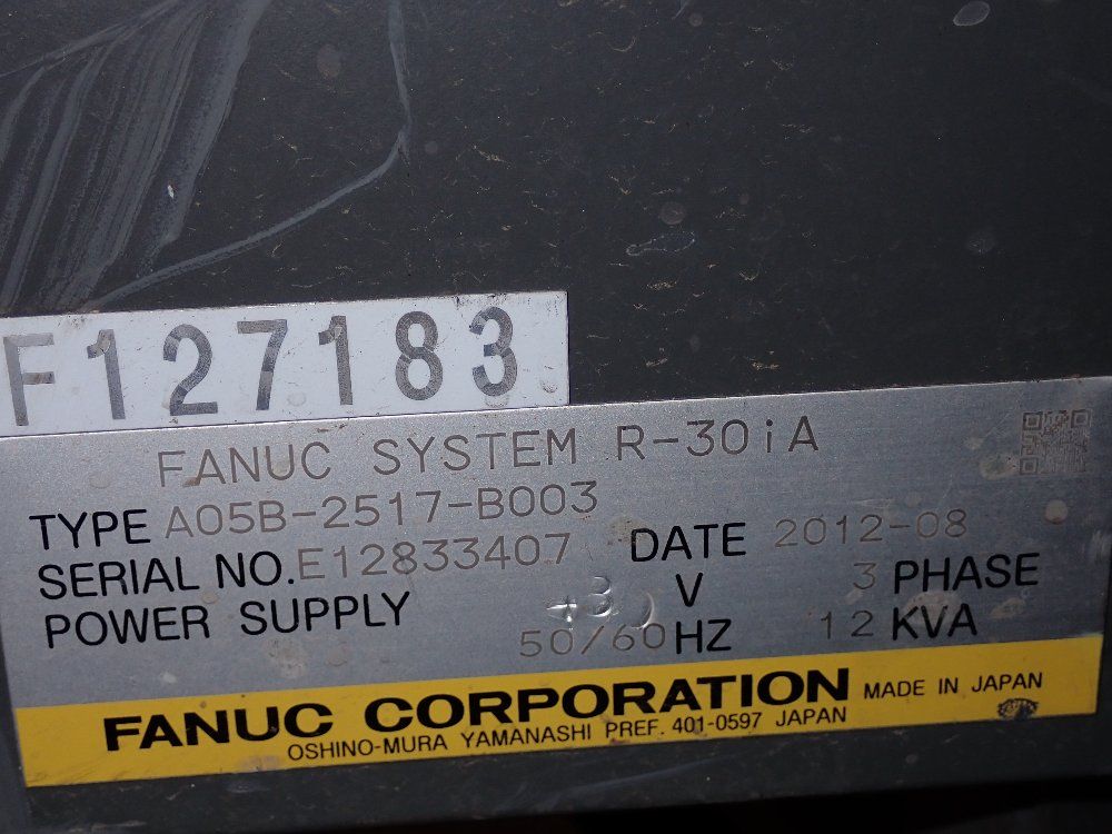 Fanuc Robotics 2012 Fanuc R30ia Robot Controller