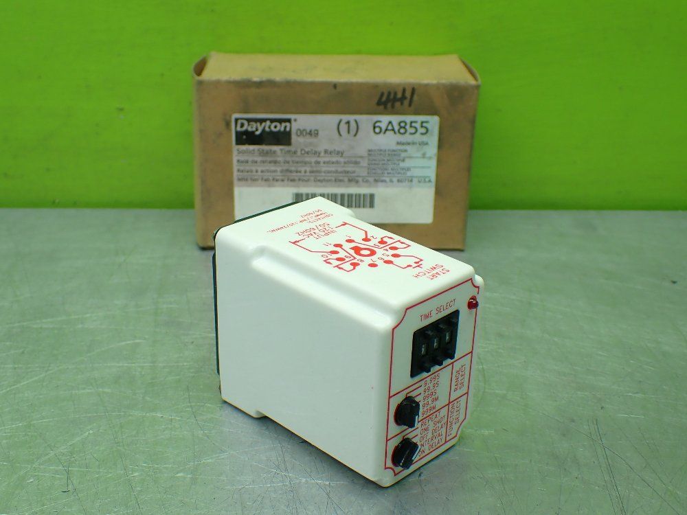 Dayton Solid State Time Delay Relay