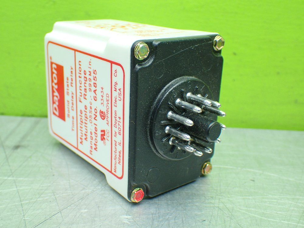 Dayton Solid State Time Delay Relay