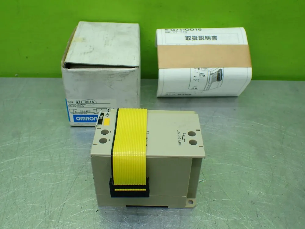 Omron Remote Interface Io Module 
