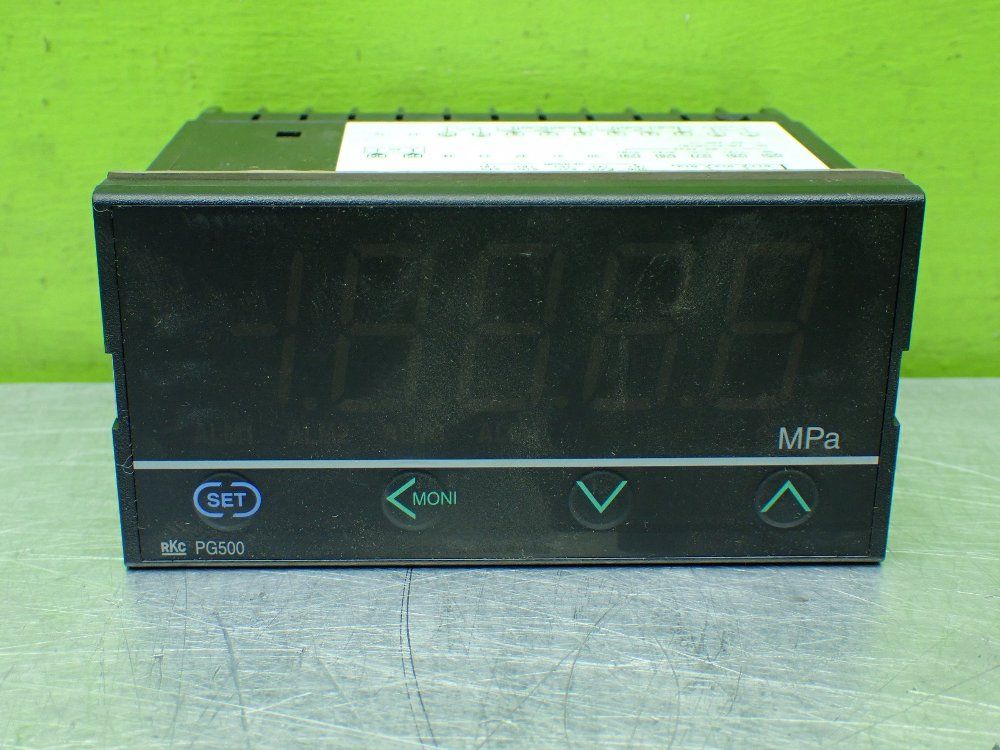 Rkc Instruments Pg500 Digital Panel Mount Indicator - A4*2-n-n1-hlnn/y