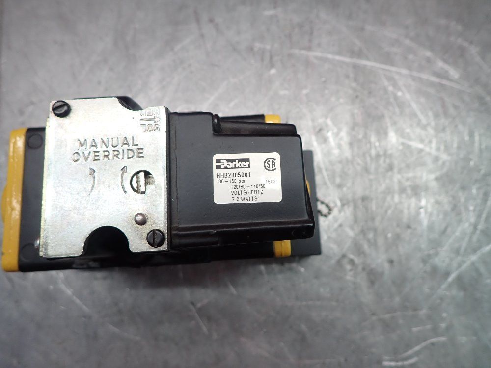 Parker Pneumatic Solenoid Air Control Valve - Hhb2005001