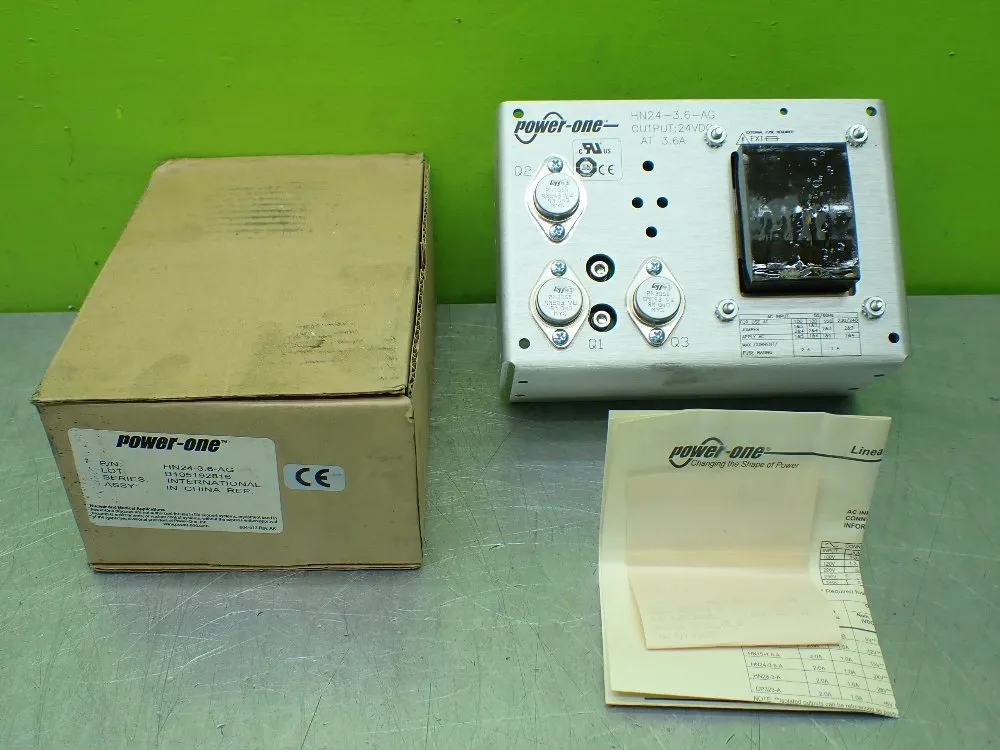 Power-one Linear Ac-dc Power Supply. - Hn24-3.6-ag