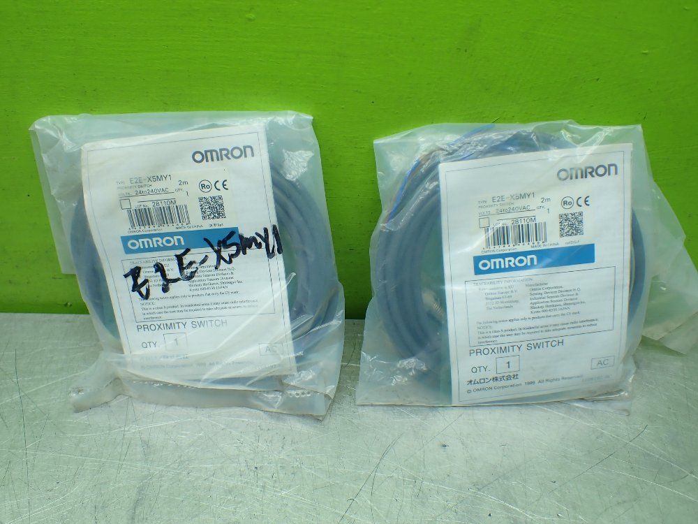 Omron Proximity Switches Lot Of 2