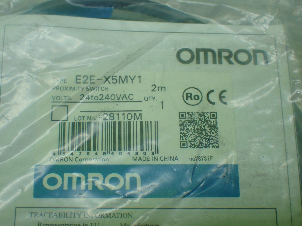 Omron Proximity Switches Lot Of 2