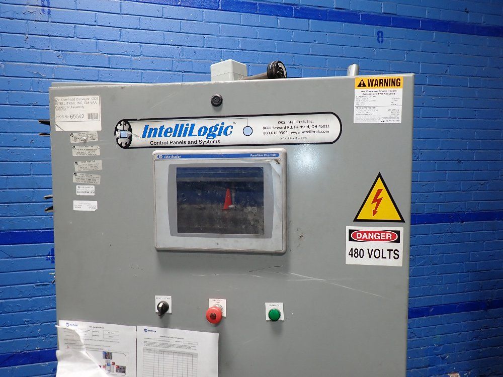 Ocs Intellitrack Inc Intellilogic Control Panel Wallen Bradley Panelview Plus 1000