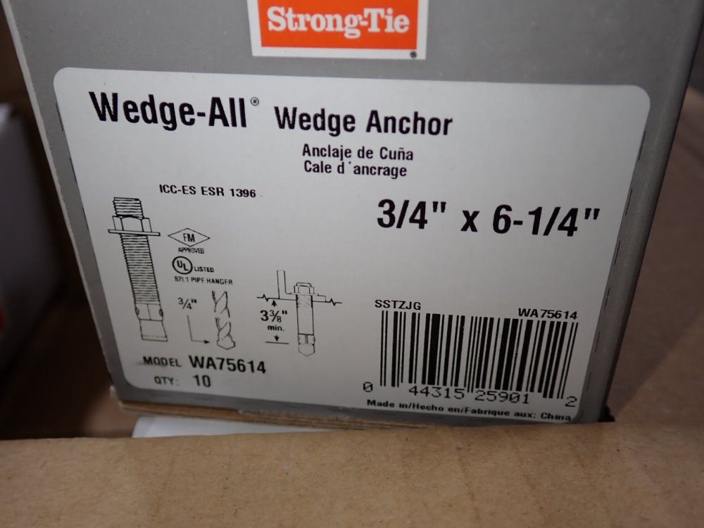 Simpson Wedge Anchers