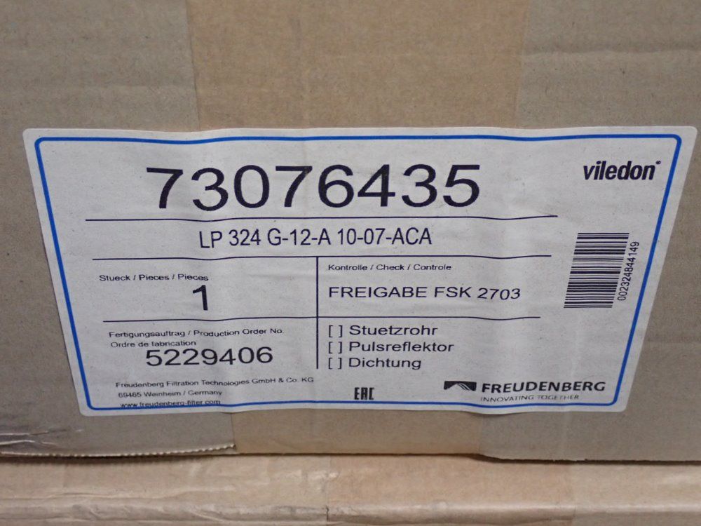 Viledon Filters