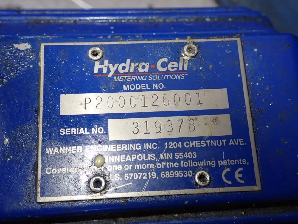 Hydracell Gear Drive - P200c126001