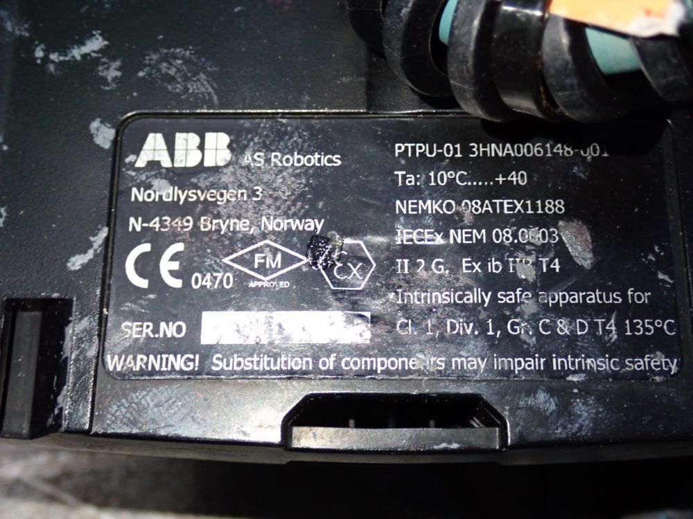 Abb Abb 3hna012283001 Teach Pendant