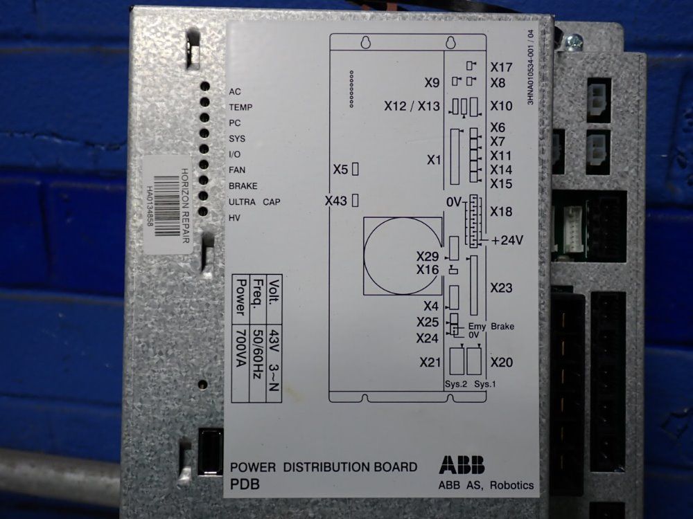 Abb Abb 3hna023093001 Power Distribution Board