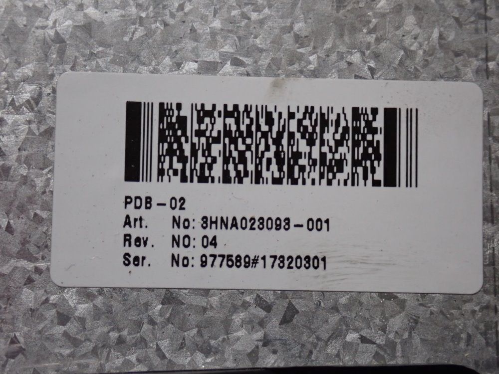 Abb Abb 3hna023093001 Power Distribution Board