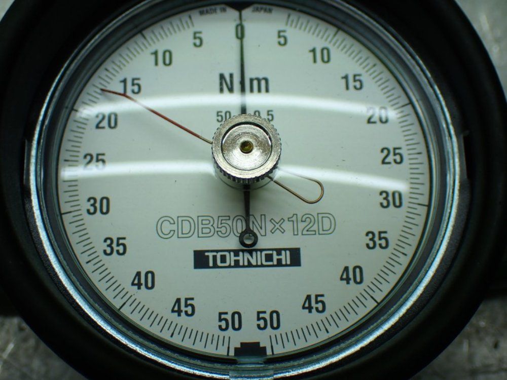 Tohnichi 0-50nm Dial Indicating Torque Wrench - Cdb50nx12d-s