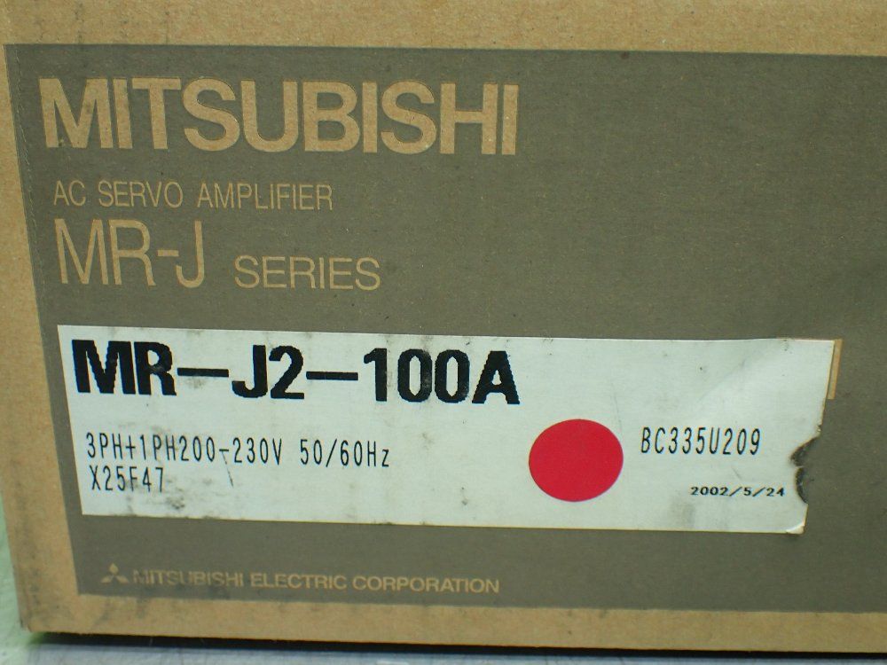 Mitsubishi Ac Servo Amplifier Drive