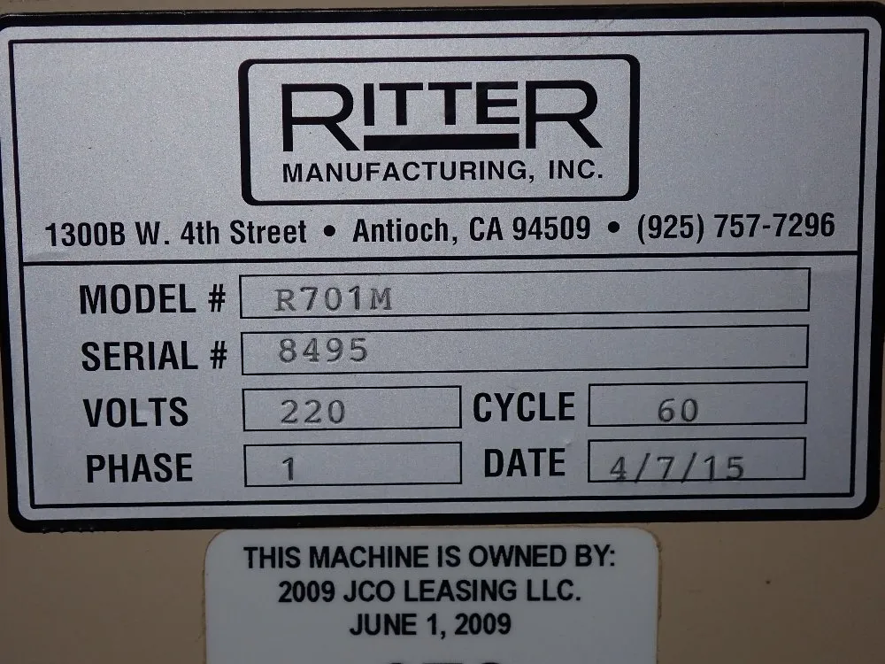 Ritter Edge Sander