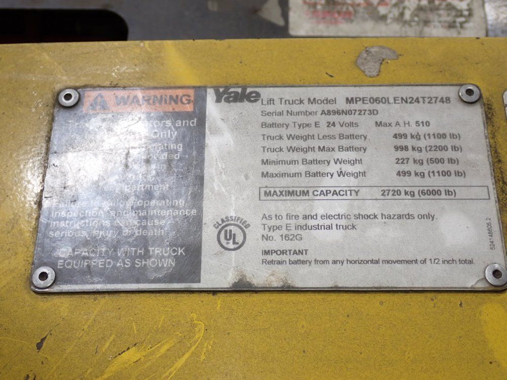 Yale Electric Pallet Jack