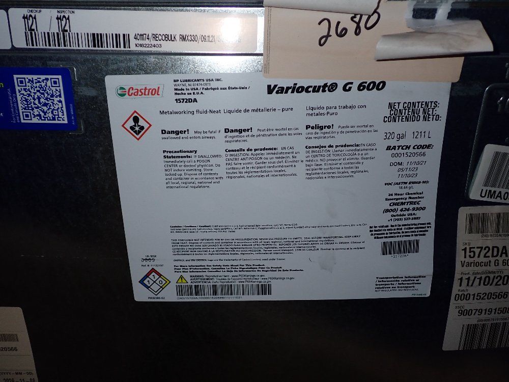 Variocut Honil 710 Metal Working Fluid