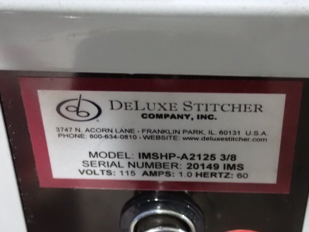 Deluxe Stitcher Company Inc Stitching Machine