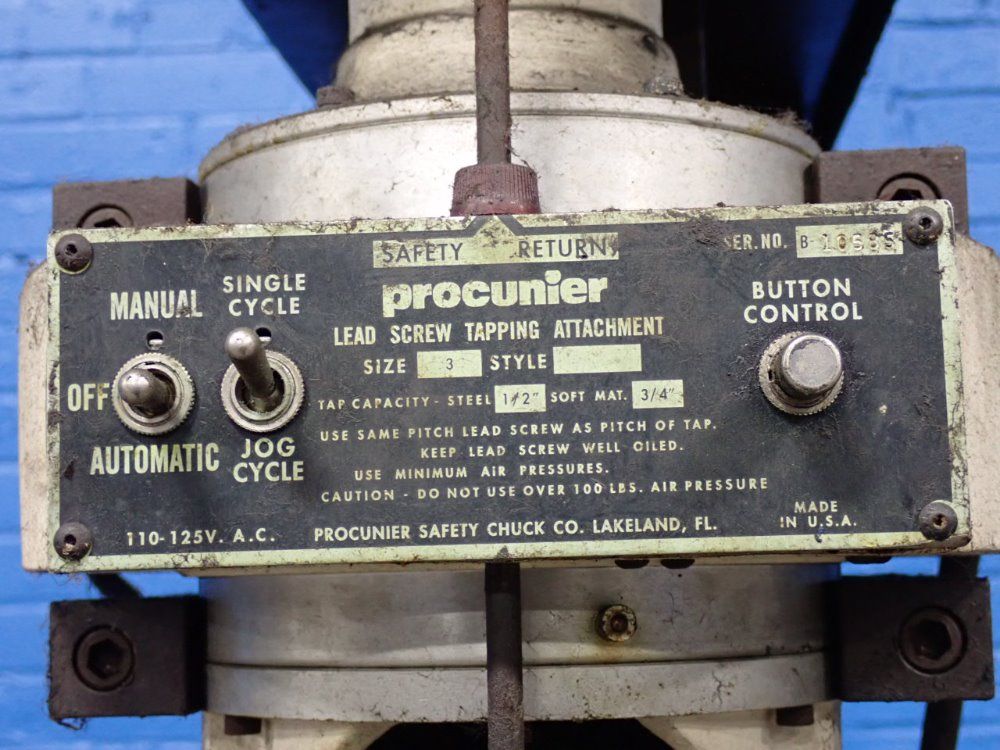 Procunier Multi Spindle Drill Press