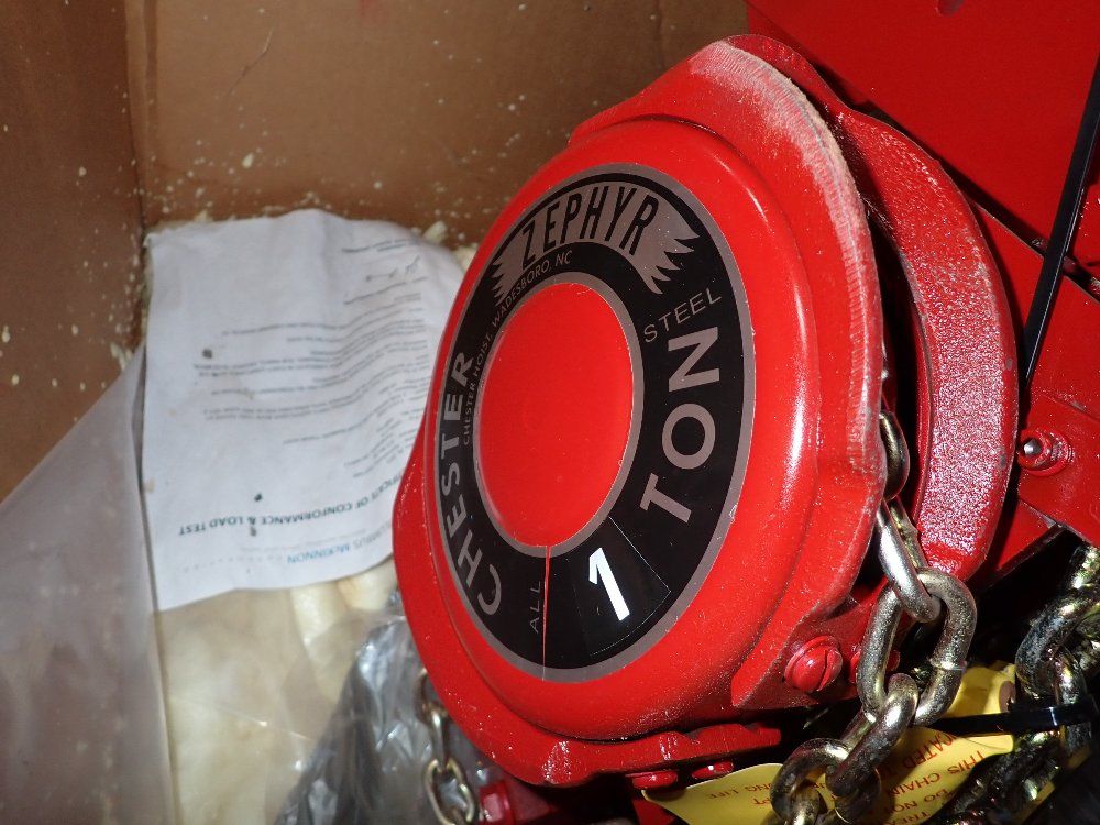 Chester Chain Trolley Hoist