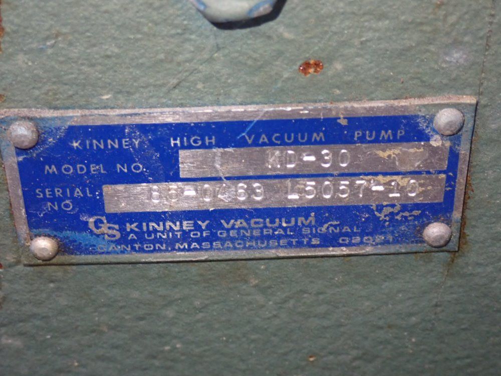 Kinney Vacuum Vacuum Pump