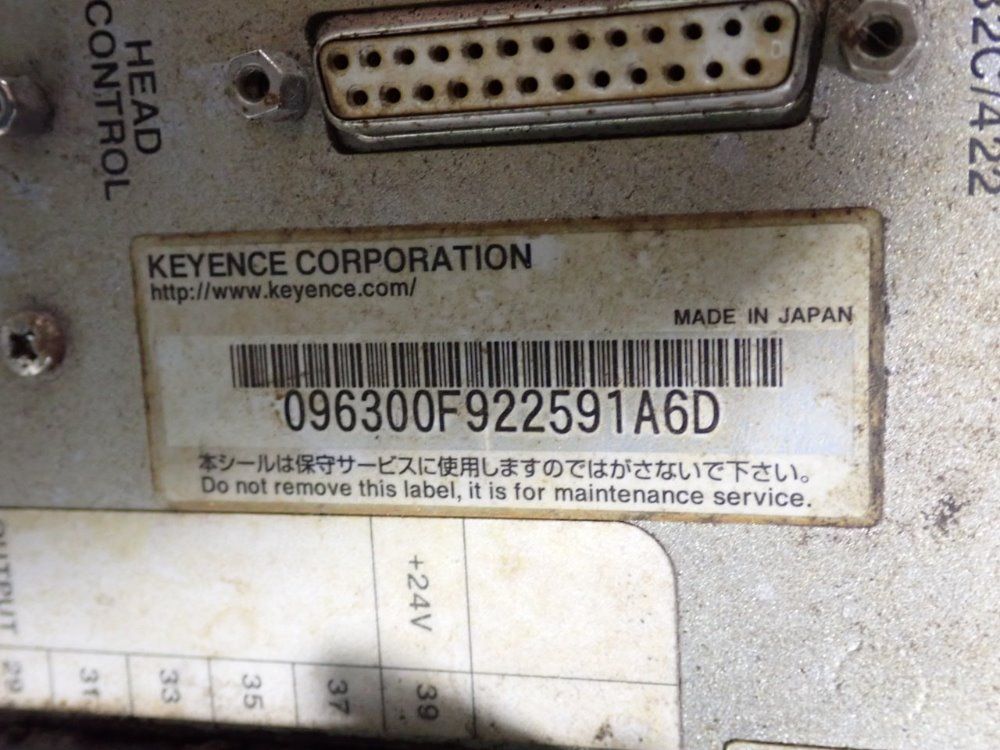 Keyence Laser Marker
