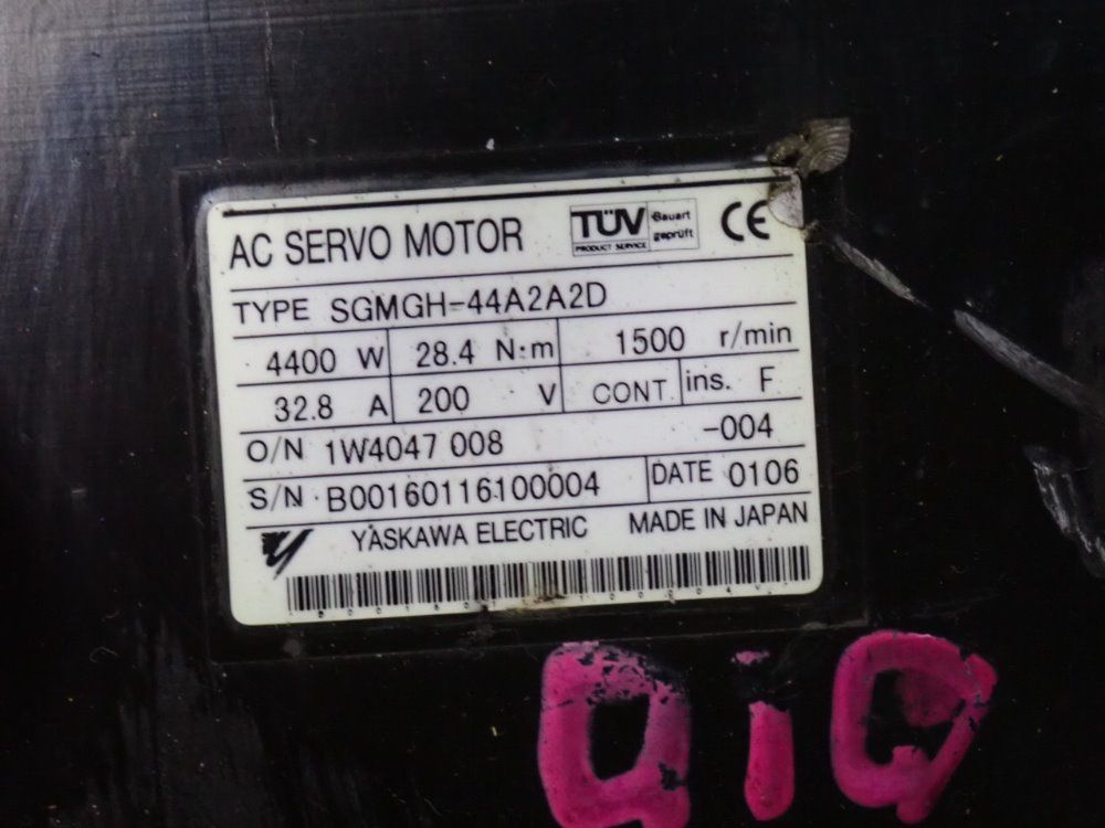 Yaskawa Electric Ac Servo Motor