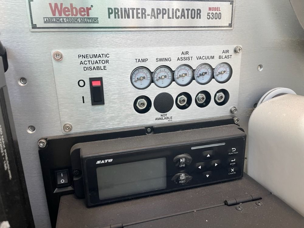 Weber 2021 Weber 5300lhdom Label Printer