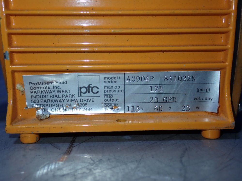 Pfc Pump