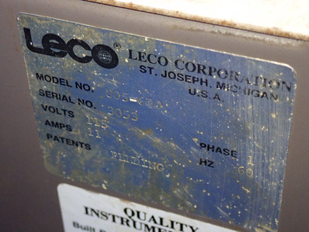 Leco Mounting Press - 805-600