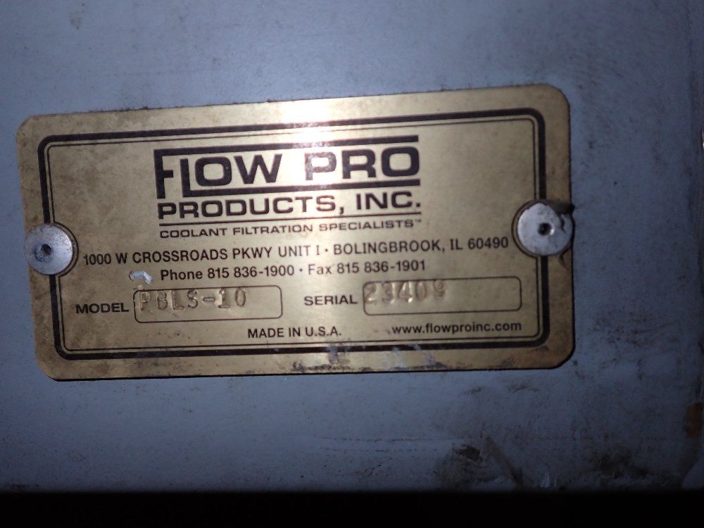 Flow Pro Coolant Filtration System