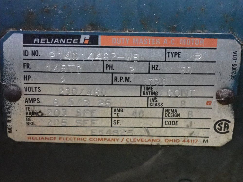 Reliance Gear Drive