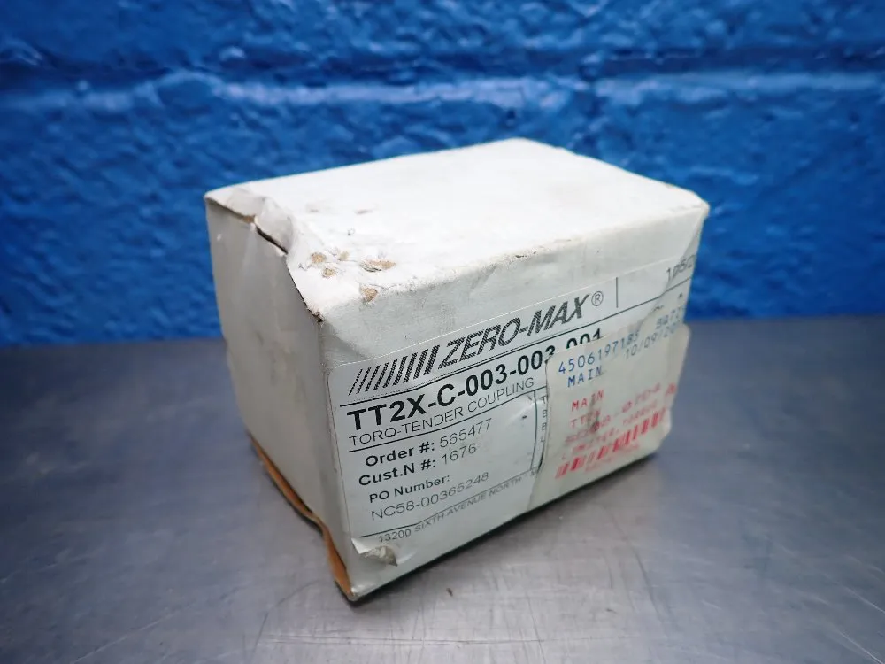 Zero-max Torque Limiter - Tt2x-c-003-003-001