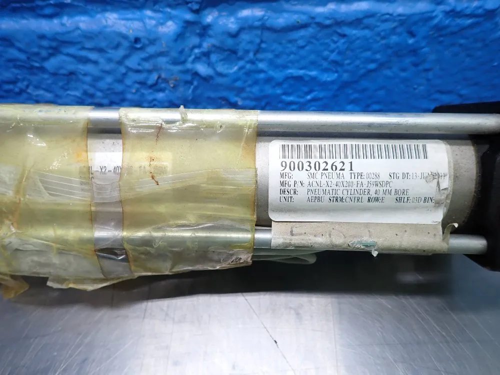 Smc Pneumatic Cylinder - Acnl-x2-40x200-fa-j59wsdpc