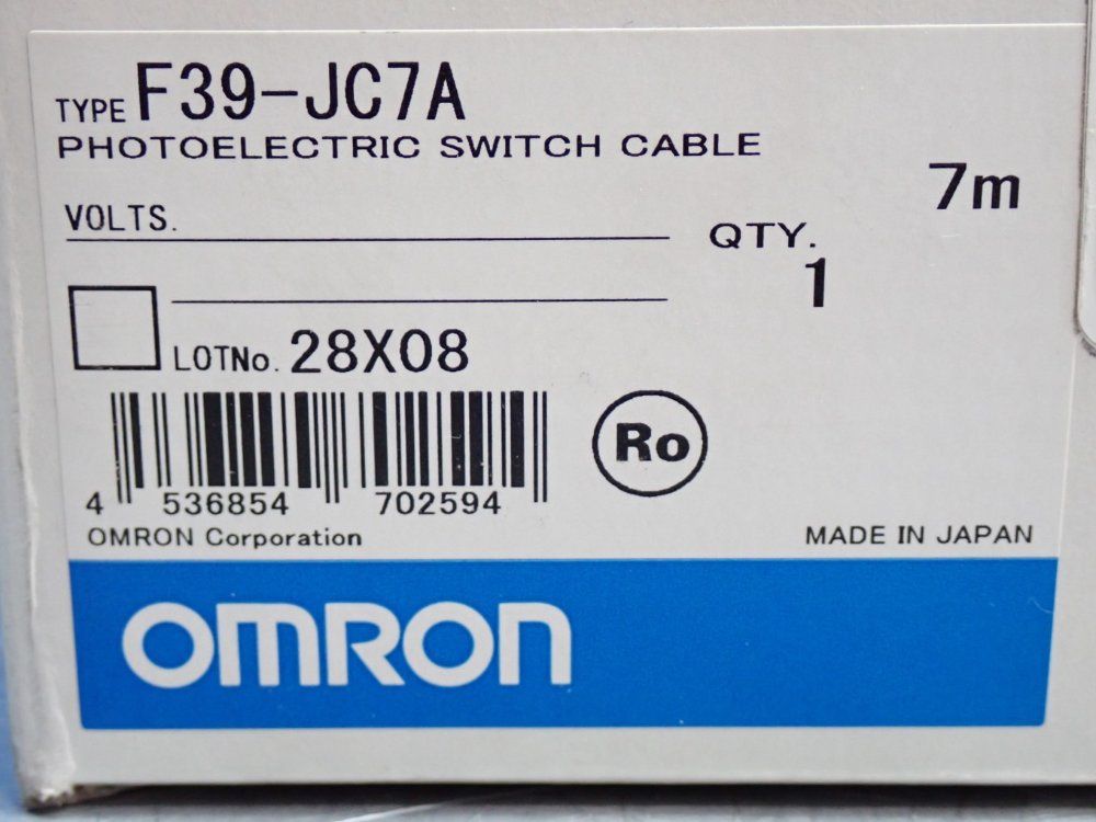 Omron Photoelectric Switch Cable