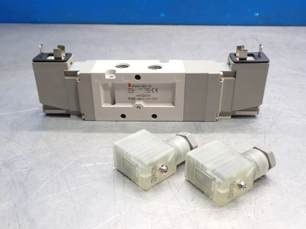 Smc Pneumatics Solenoid Valve - Vf5420-5dz1-02