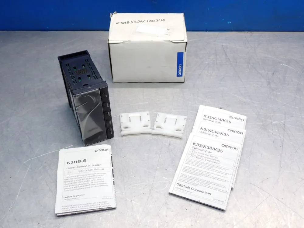 Omron Linear Sensor Indicator Digital Panel Meter