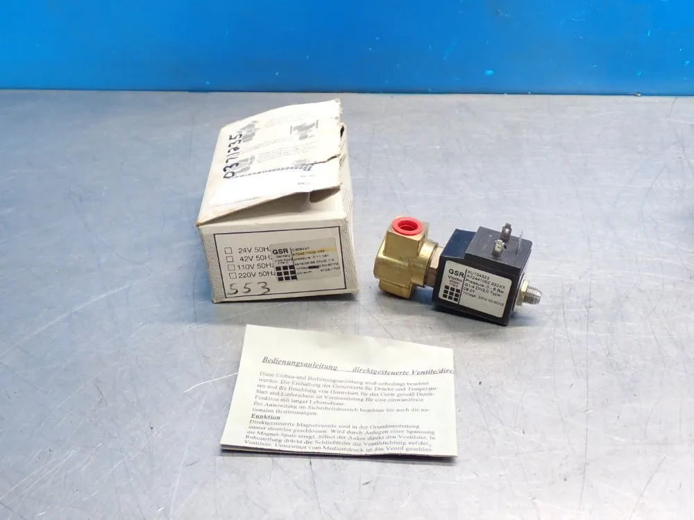 Gsr Valve Solenoid