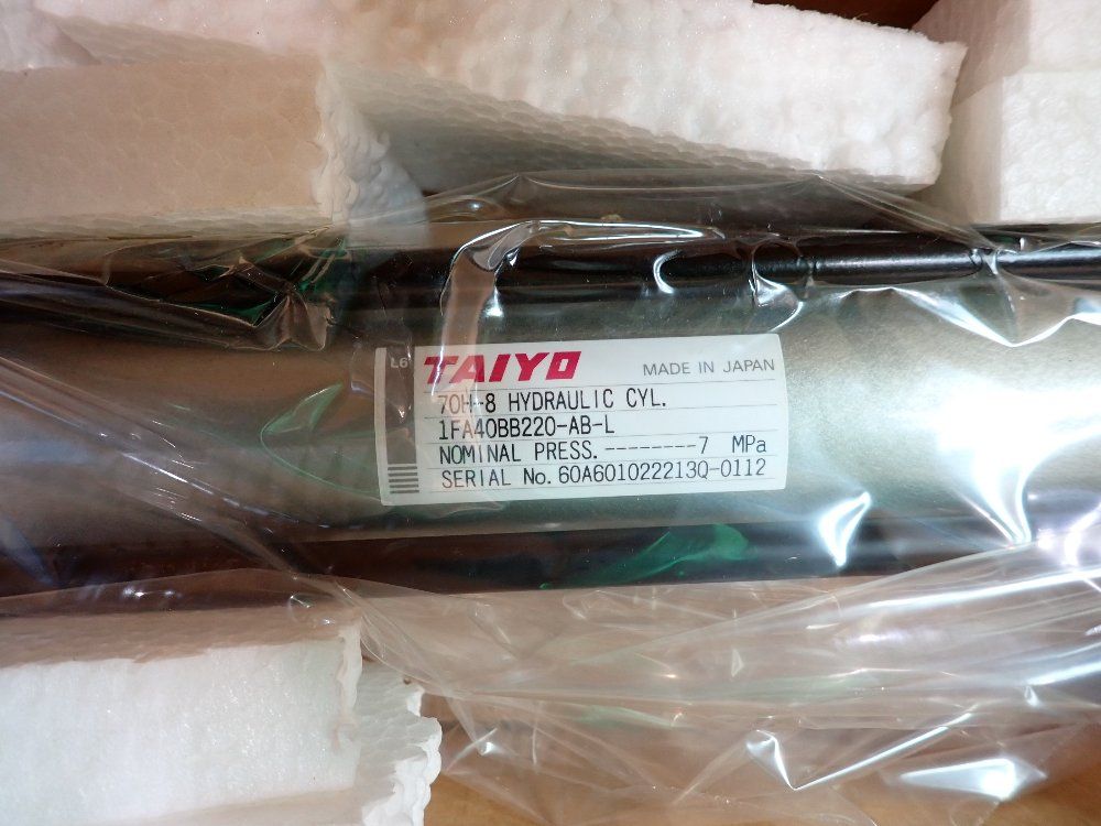 Taiyo Hydraulic Cylinder - 70h-8-1fa40bb220-ab-l