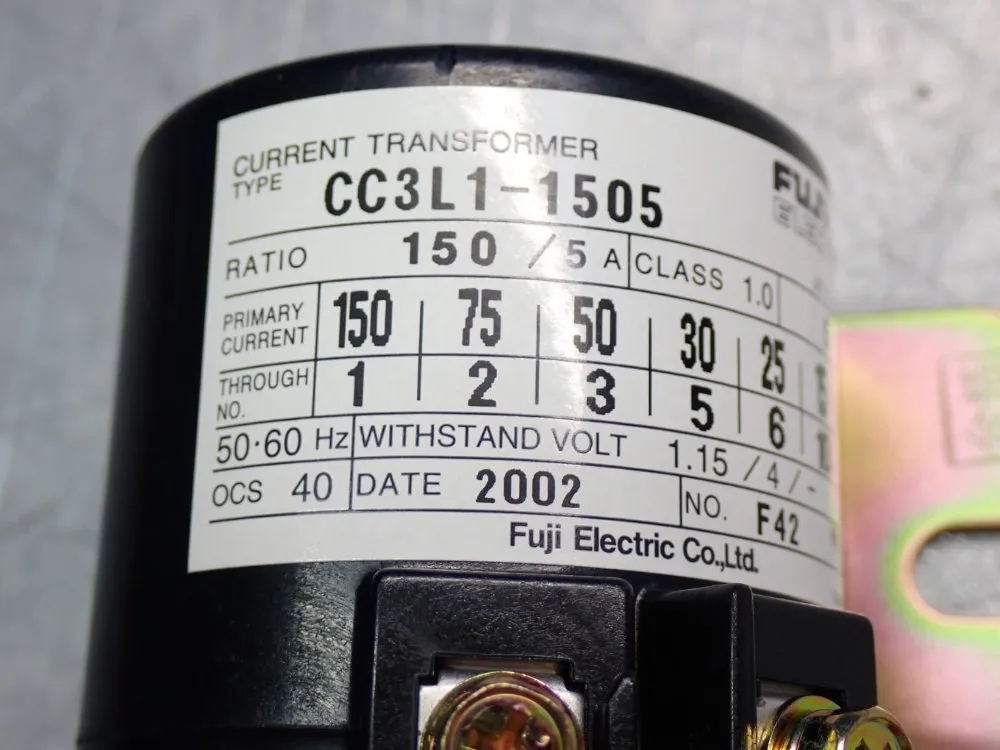 Fuji Elect Transformer - Cc3l1-1505