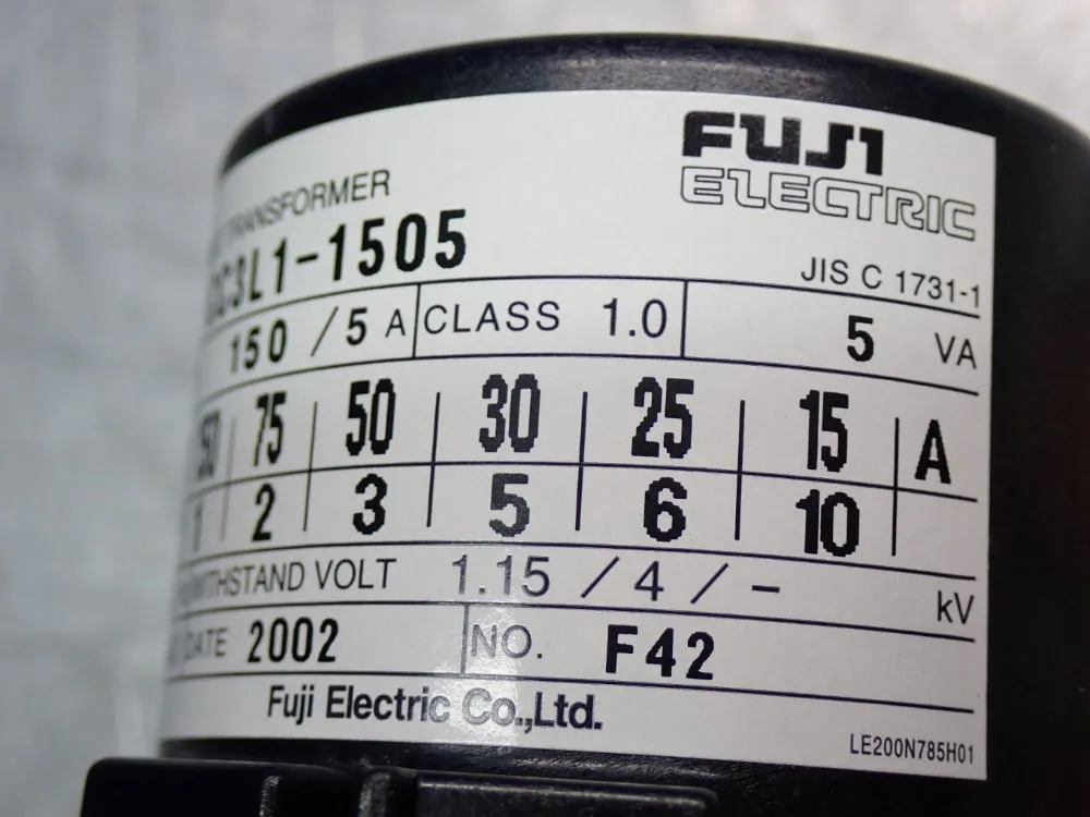 Fuji Elect Transformer - Cc3l1-1505