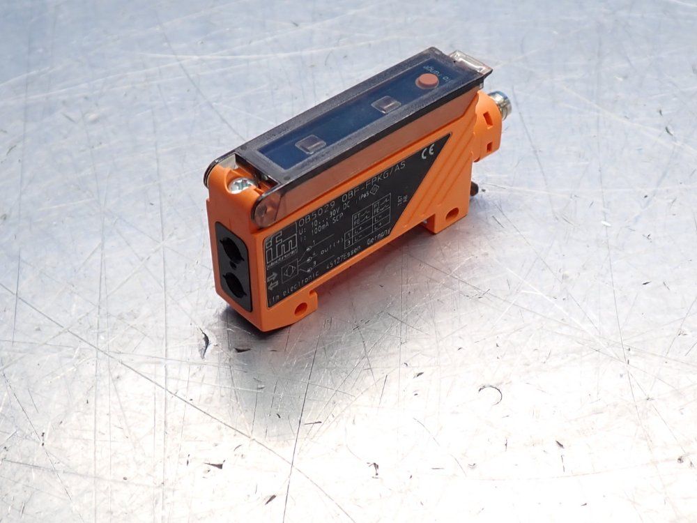 Ifm Effector Fiber Optic Sensor 