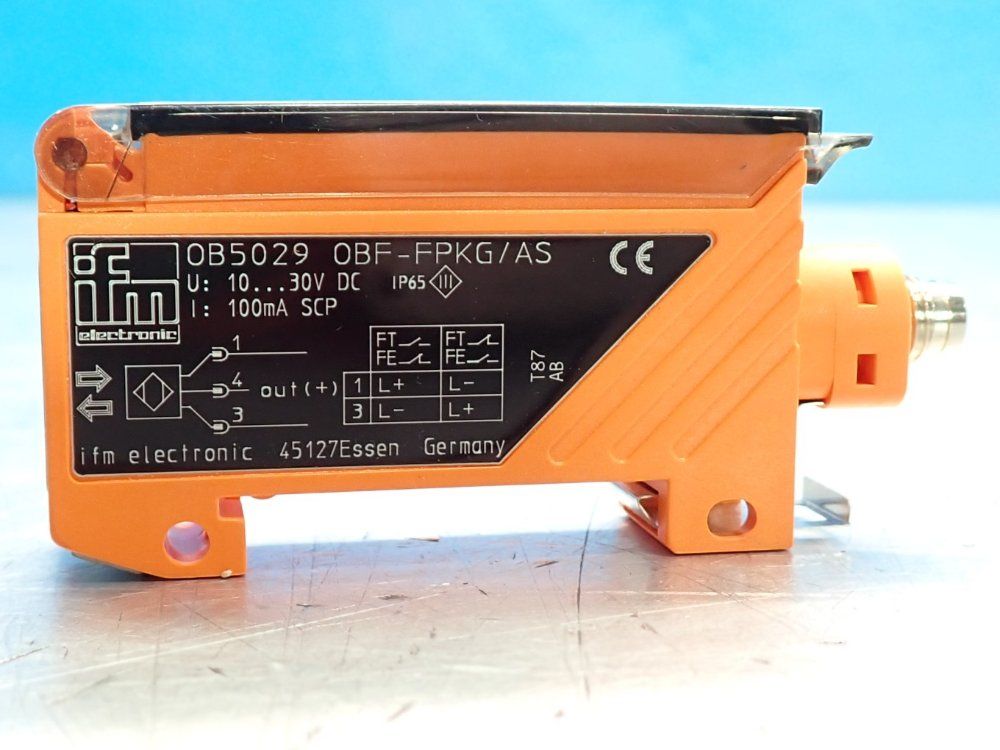 Ifm Effector Fiber Optic Sensor 