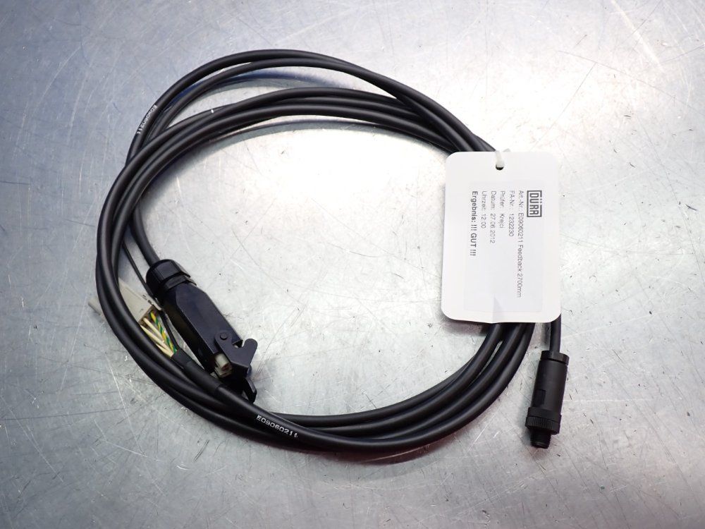 Durr Systems 2700mm Connection Cable - E09060211
